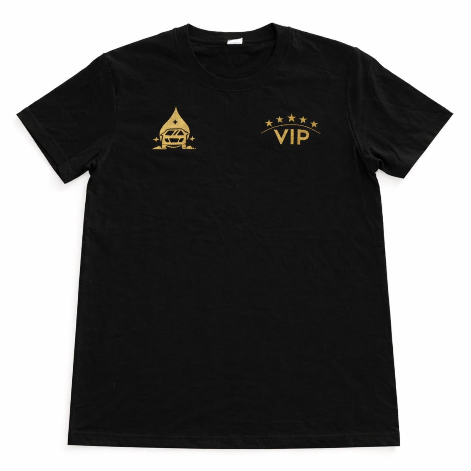 VIP Cotton T-Shirt - Black