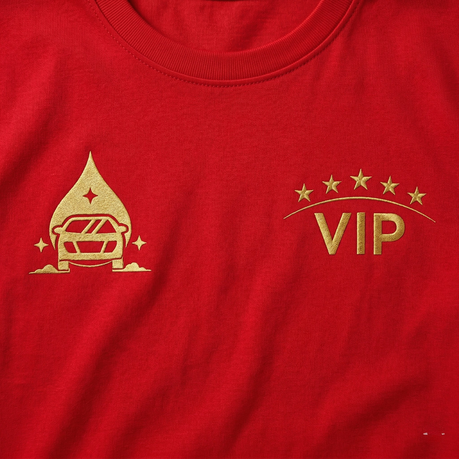 VIP Cotton T-Shirt - Red